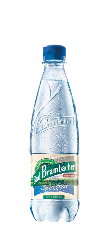 Bad Brambacher Mineralwasser Spritzig 20 x 0,5 l