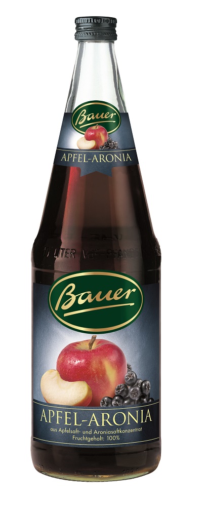 Bauer Apfel-Aroniasaft 6 x 1,0l