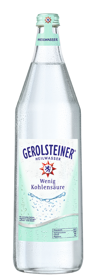 Gerolsteiner Heilwasser Medium 6 x 1,0 l