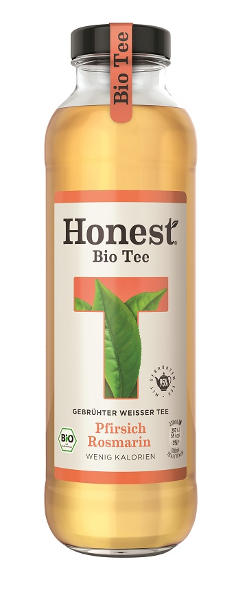 Honest  Bio Tee Weißer Pfirsich / Rosmarin 24 x 0,33 l