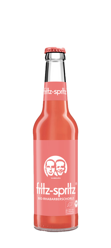 fritz spritz Bio-Rhabarbersaftschorle 24 x 0,33 l fritz spritz Bio-Rhabarbersaftschorle 24 x 0,33 l