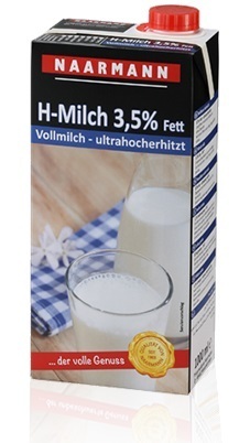 Naarmann Privatmolkerei H - Milch 3,5% 12 x 1,0 l Naarmann Privatmolkerei H - Milch 3,5% 12 x 1,0 l