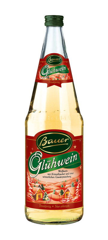 Bauer Glühwein Weiss 1,0 l Bauer Glühwein Weiss 1,0 l
