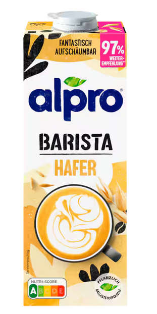 Alpro Haferdrink Barista 8 x 1,0 l
