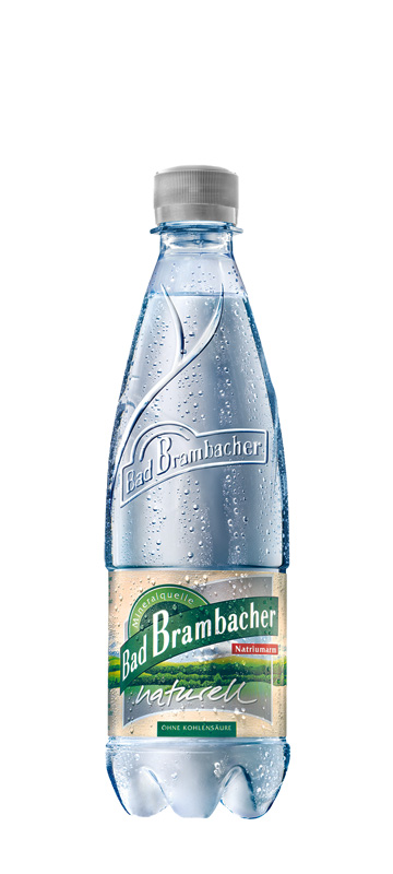 Bad Brambacher Mineralwasser Naturell  Kasten 20 x 0,5l Bad Brambacher Mineralwasser Naturell  Kasten 20 x 0,5l