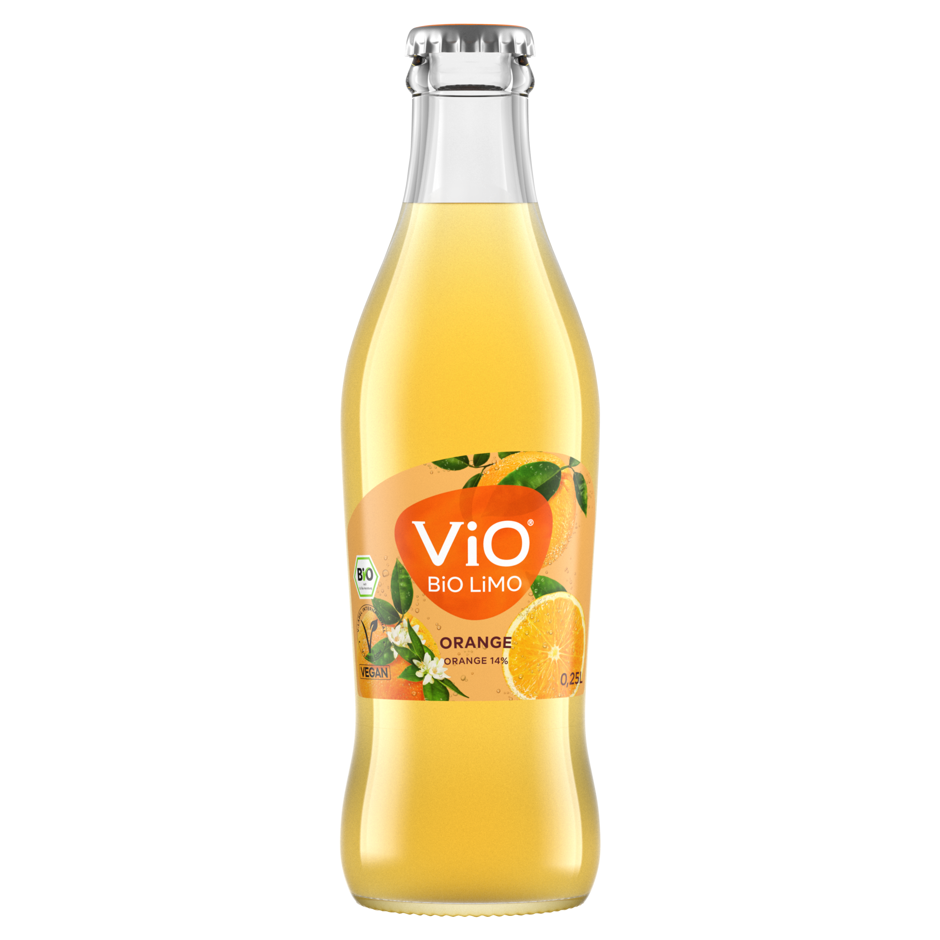 ViO Bio Limo Orange Kasten 24 x 0,25 l 