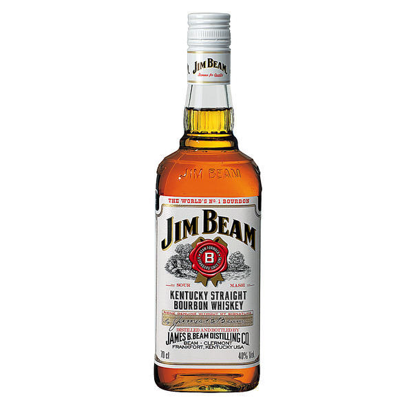 Jim Beam White Bourbon Whiskey 40% Vol 0,7 l