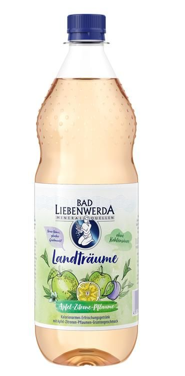 Bad Liebenwerda Landträume Apfel-Zitrone-Pflaume 12x1l PET 