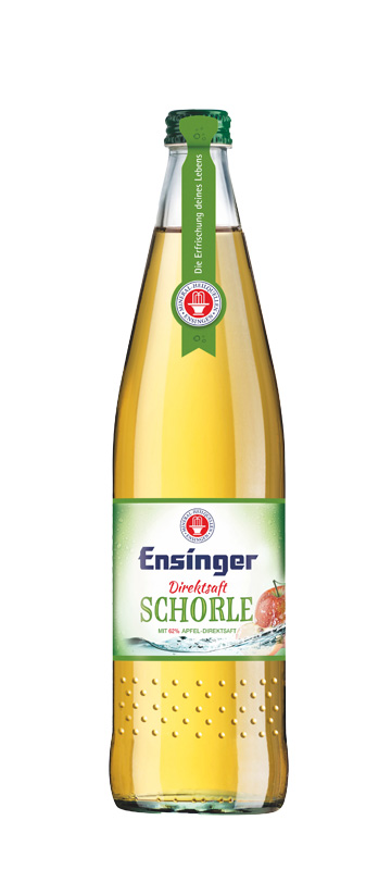 Ensinger Apfelschorle 12 x 0,75 l Ensinger Apfelschorle 12 x 0,75 l