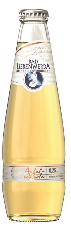 Bad Liebenwerda Gourmet Apfelschorle Kasten 24 x 0,25 l
