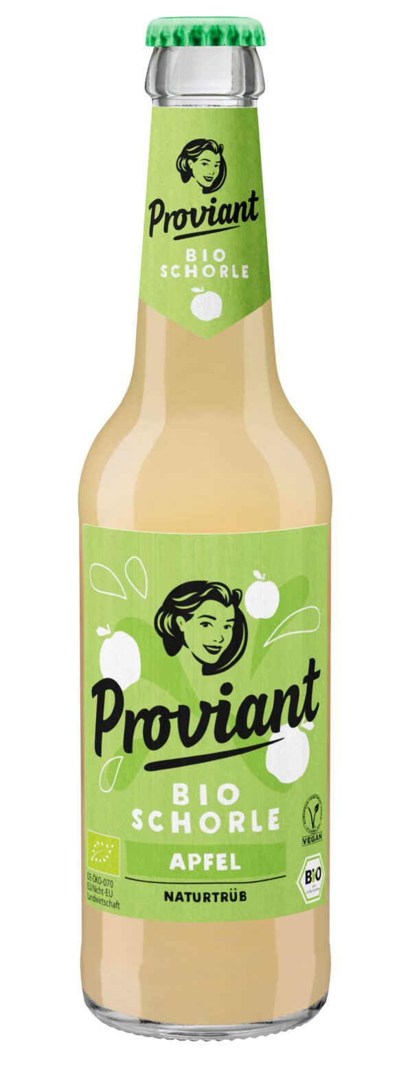 Proviant Bio Apfelschorle naturtrüb 24 x 0,33 l Proviant Bio Apfelschorle naturtrüb 24 x 0,33 l