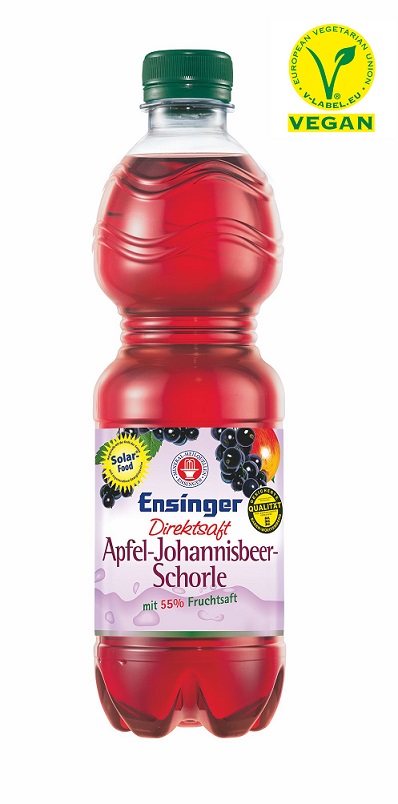 Ensinger Direktsaft Apfel-Johannisbeer-Schorle 11 x 0,5 l