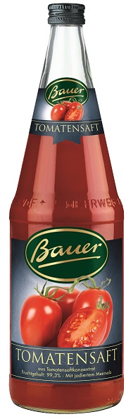 Bauer Tomatensaft 6 x 1,0 l