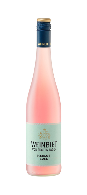 Merlot Rose von ersten Lagen Weinbiet